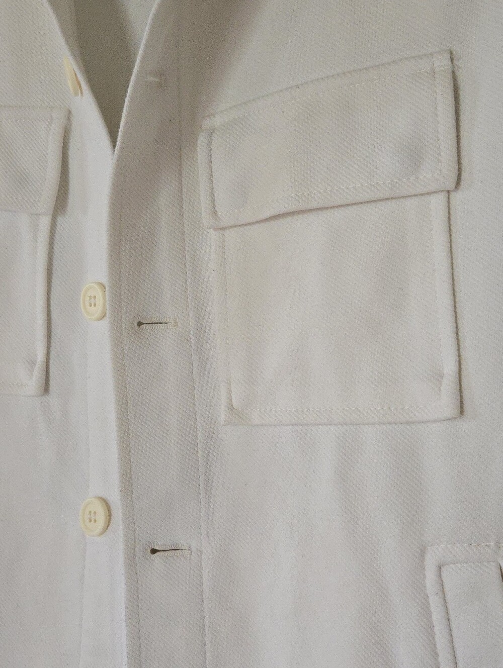 Zara | Men's Cream Utility Jacket, Size S - Picture 5 of 7